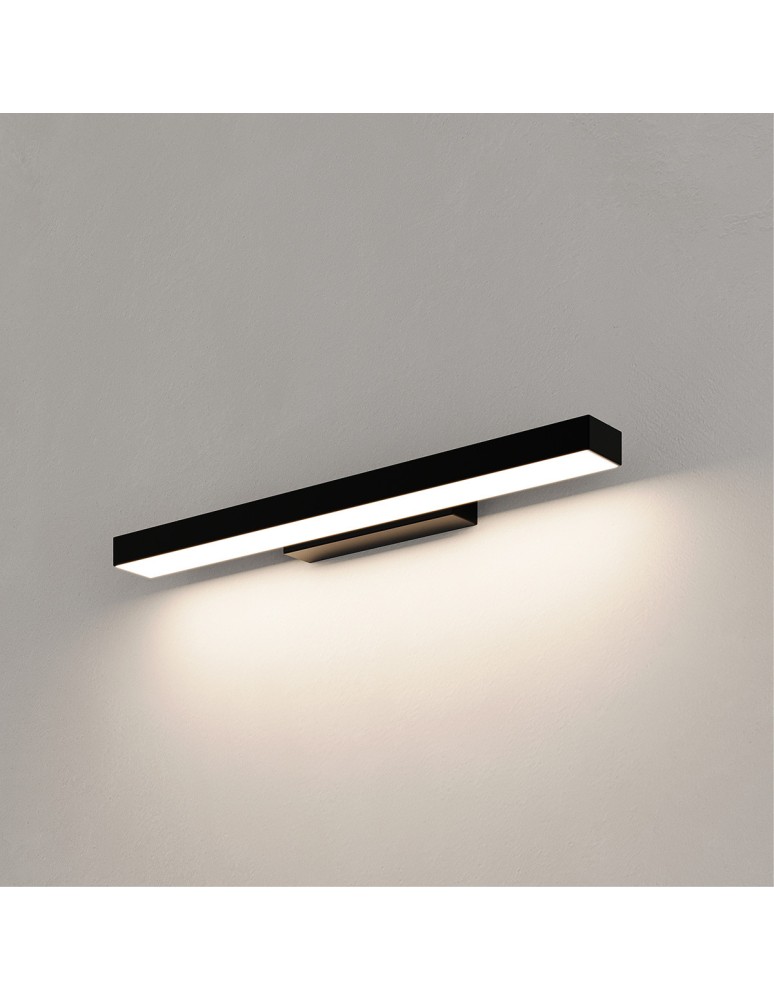 Bathroom wall lamps - Light Prestige Wall lamp Aqua 42 cm black IP44 LED CCT LP-987/1W S BK - product kolory-swiatla.pl 2