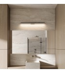 Bathroom wall lamps - Light Prestige Wall lamp Aqua 42 cm black IP44 LED CCT LP-987/1W S BK - product 3