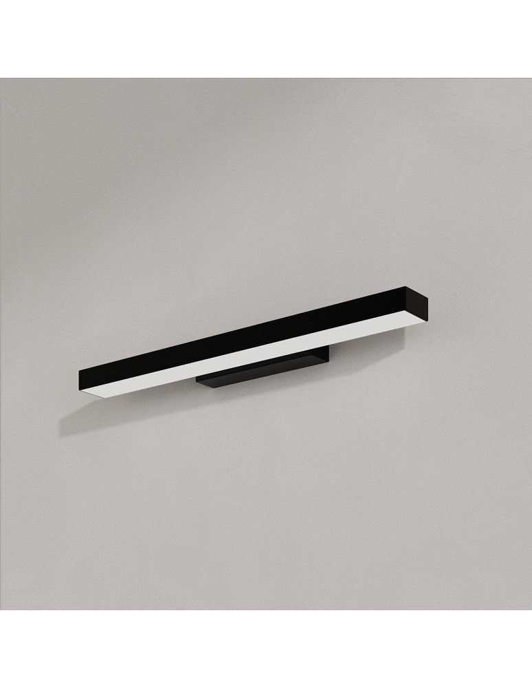 Bathroom wall lamps - Light Prestige Wall lamp Aqua 42 cm black IP44 LED CCT LP-987/1W S BK - product kolory-swiatla.pl 4