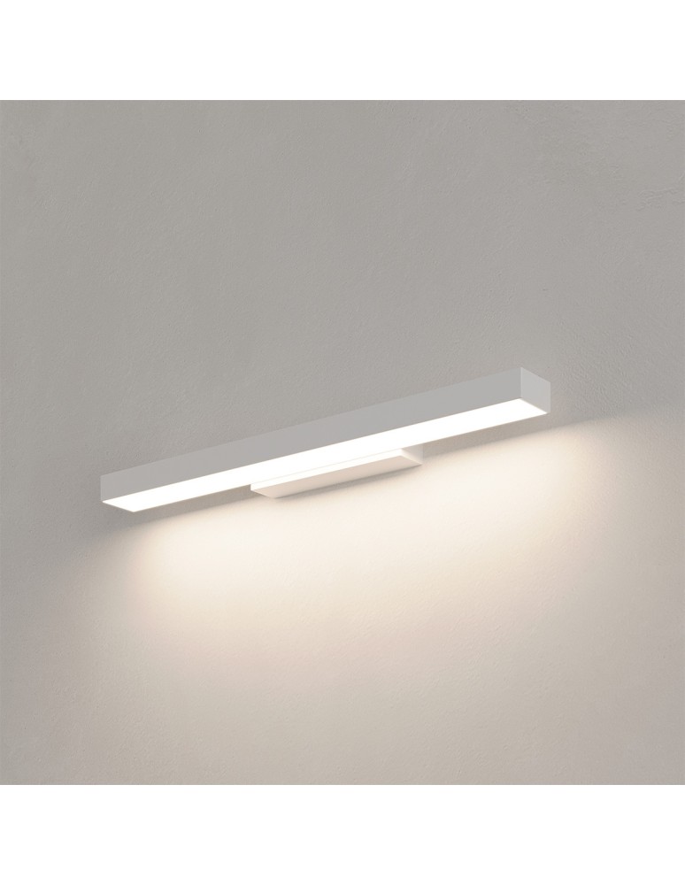 Bathroom wall lamps - Light Prestige Wall lamp Aqua 42 cm white IP44 LED CCT LP-987/1W S WH - product kolory-swiatla.pl 1