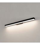 Bathroom wall lamps - Light Prestige Wall lamp Aqua 66,5 cm black IP44 LED CCT LP-987/1W M BK - product 1