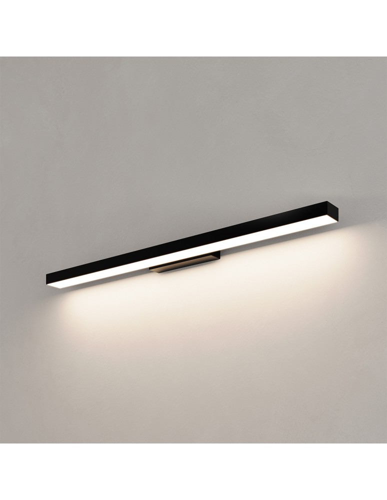 Bathroom wall lamps - Light Prestige Wall lamp Aqua 66,5 cm black IP44 LED CCT LP-987/1W M BK - product kolory-swiatla.pl 1