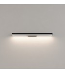 Bathroom wall lamps - Light Prestige Wall lamp Aqua 66,5 cm black IP44 LED CCT LP-987/1W M BK - product 3