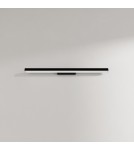 Bathroom wall lamps - Light Prestige Wall lamp Aqua 66,5 cm black IP44 LED CCT LP-987/1W M BK - product 5