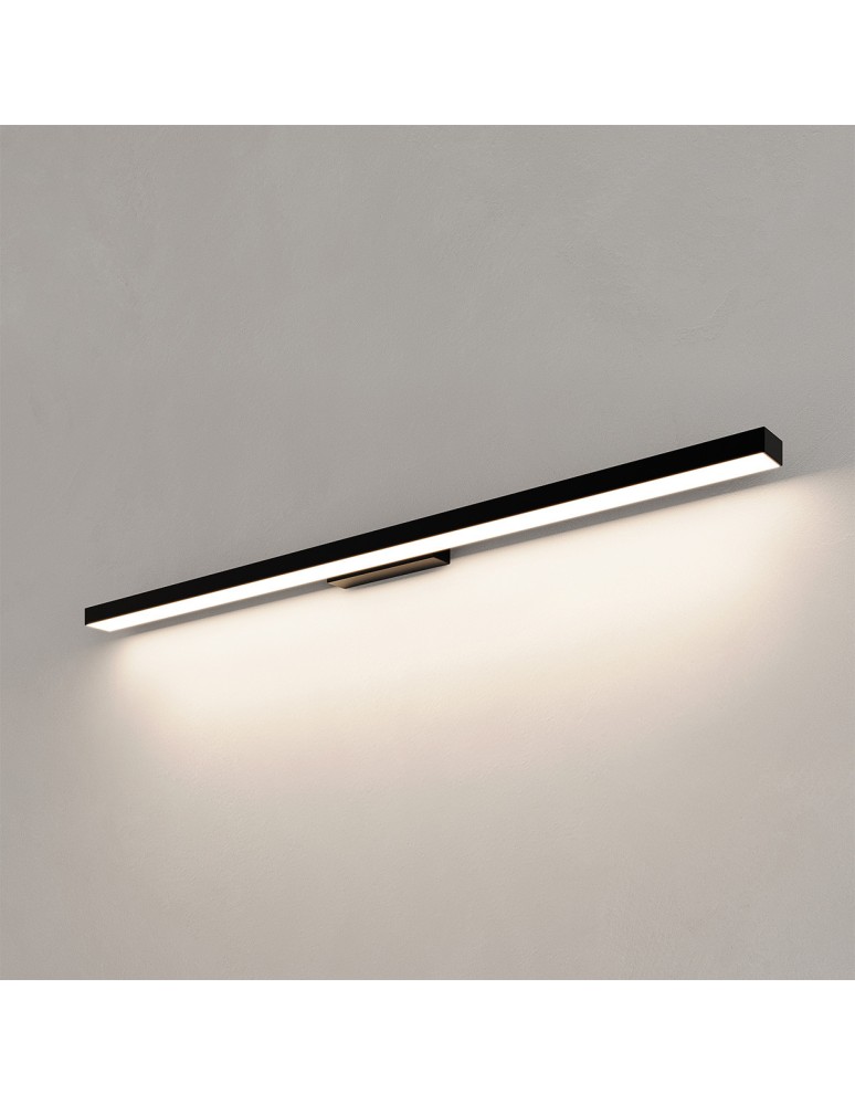 Bathroom wall lamps - Light Prestige Wall lamp Aqua 92 cm black IP44 LED CCT LP-987/1W L BK - product kolory-swiatla.pl 1