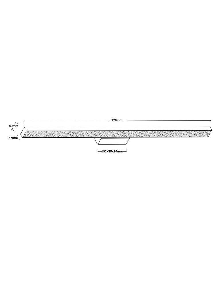 Bathroom wall lamps - Light Prestige Wall lamp Aqua 92 cm white IP44 LED CCT LP-987/1W L WH - product kolory-swiatla.pl 6