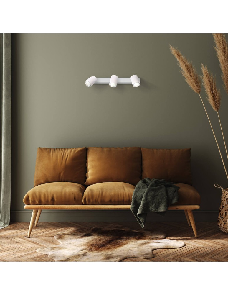 Adjustable ceiling lamps - spots - Light Prestige Spot Snow New 3 white 3xGU10 LP-731N/3W WH - product kolory-swiatla.pl 4