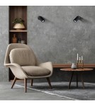 Adjustable ceiling lamps - spots - Light Prestige Spot Snow New 1 black 1xGU10 LP-731N/1W BK - product 4