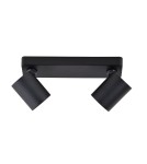 Adjustable ceiling lamps - spots - Light Prestige Spot Snow New 2 black 2xGU10 LP-731N/2W BK - product 7