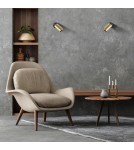Adjustable ceiling lamps - spots - Light Prestige Spot Snow New 1 gold 1xGU10 LP-731N/1W GD - product 4