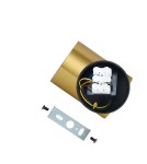 Adjustable ceiling lamps - spots - Light Prestige Spot Snow New 1 gold 1xGU10 LP-731N/1W GD - product 9