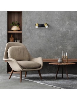 Light Prestige Spot Snow New 2 złoty 2xGU10 LP-731N/2W GD - produkt 2