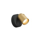 Wall lamps for bedrooms - YASKR Wall lamp Slide 1xLED brushed brass WL0108-BS Brushed brass - product 1