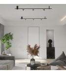 Adjustable ceiling lamps - spots - YASKR Plafond Slide 3xLED brushed brass CL0106-BS   - product 2