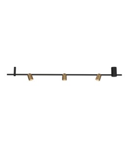 YASKR Plafond Slide 3xLED brushed brass CL0106-BS  