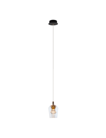 YASKR Tasa Pendant Lamp 1xLED black PL0143-1 Black