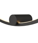 Ring wall lamps - YASKR Ringa L wall lamp 1xLED black WL0116-L-BK Black - product 3