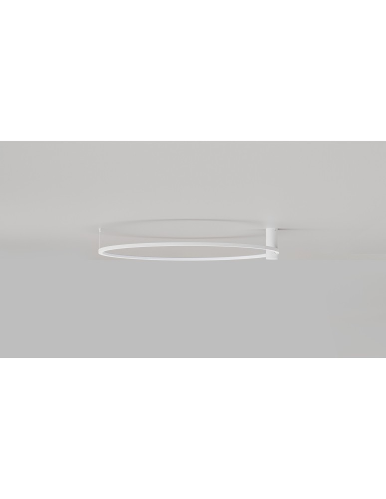 Ring ceiling lamps - YASKR Plafond Ringa M 1xLED white CL0112-M-WH White - product kolory-swiatla.pl 6