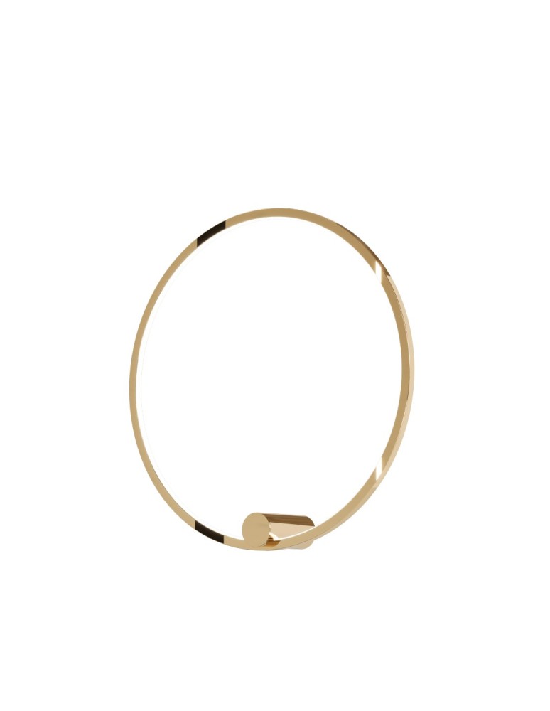 Ring wall lamps - YASKR Wall lamp Ringa M 1xLED gold WL0116-M-GD Gold - product kolory-swiatla.pl 1