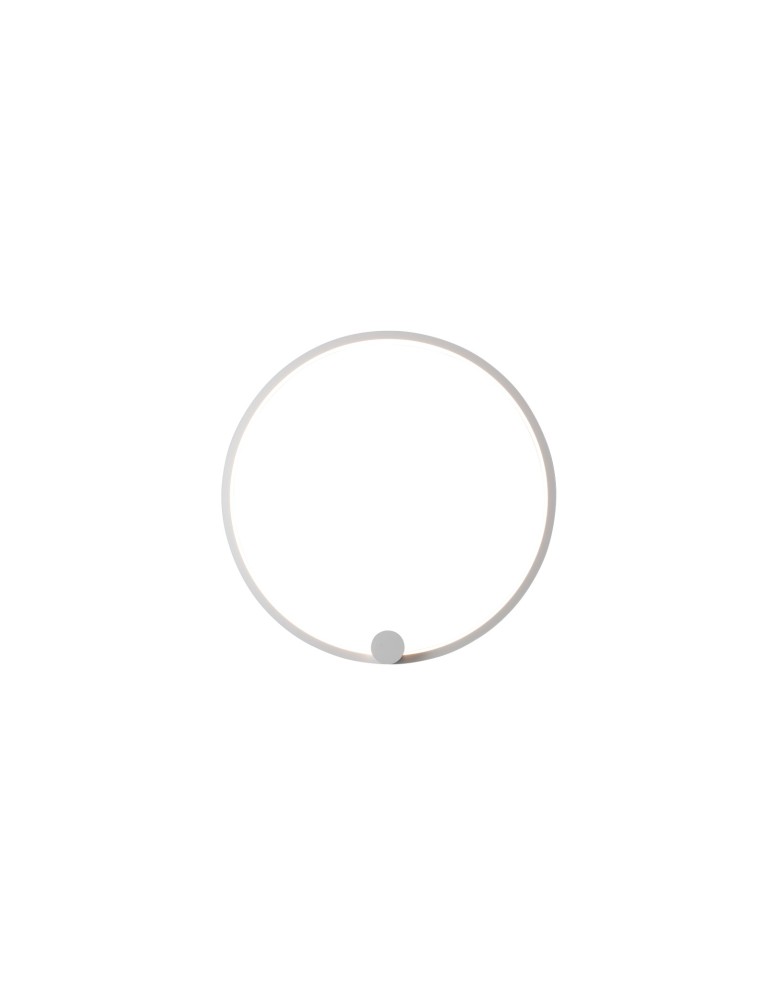 Ring wall lamps - YASKR Ringa M wall lamp 1xLED white WL0116-M-WH White - product kolory-swiatla.pl 5