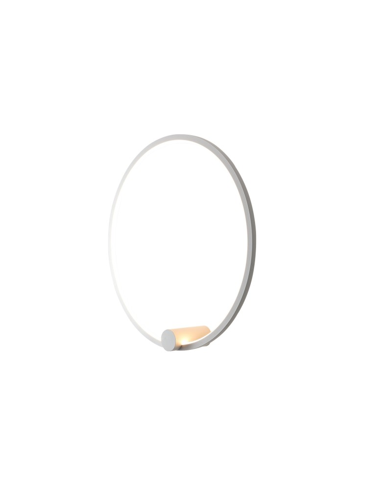 Ring wall lamps - YASKR Ringa M wall lamp 1xLED white WL0116-M-WH White - product kolory-swiatla.pl 6