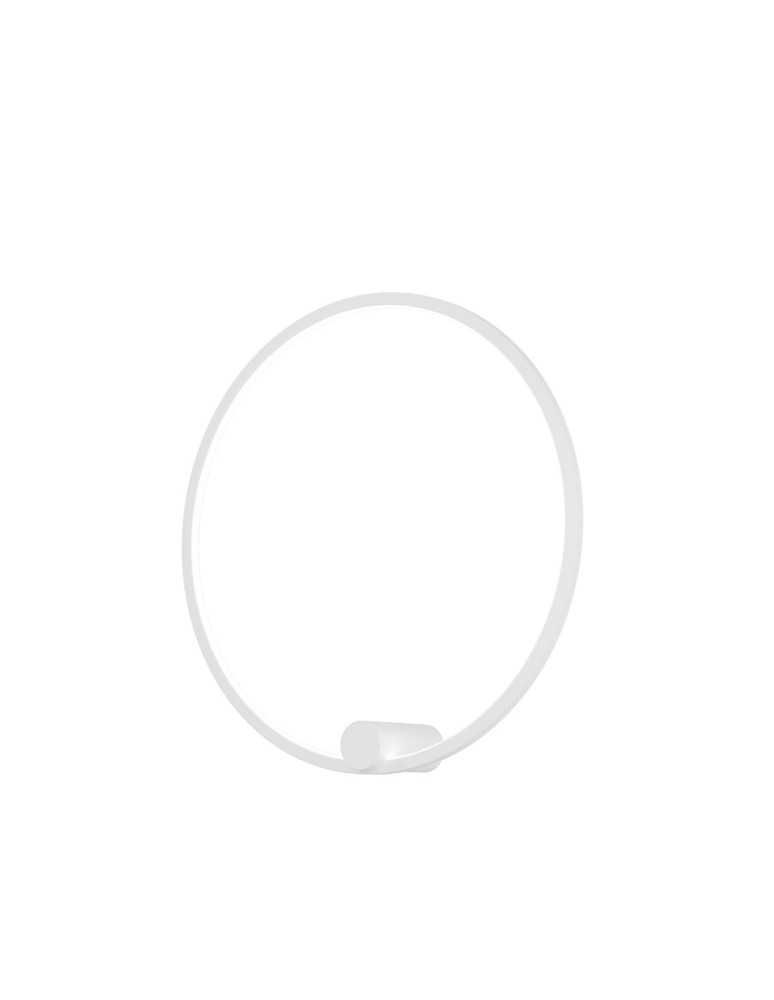 Ring wall lamps - YASKR Ringa M wall lamp 1xLED white WL0116-M-WH White - product kolory-swiatla.pl 9