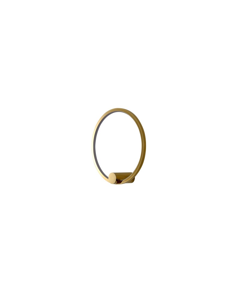 Ring wall lamps - YASKR Wall lamp Ringa S 1xLED gold WL0116-S-GD Gold - product kolory-swiatla.pl 7