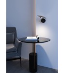 Wall lamps for bedrooms - YASKR Wall lamp Solenia 1xLED Touch pink gold WL0124 21 cm Brushed Pink Gold - product 2