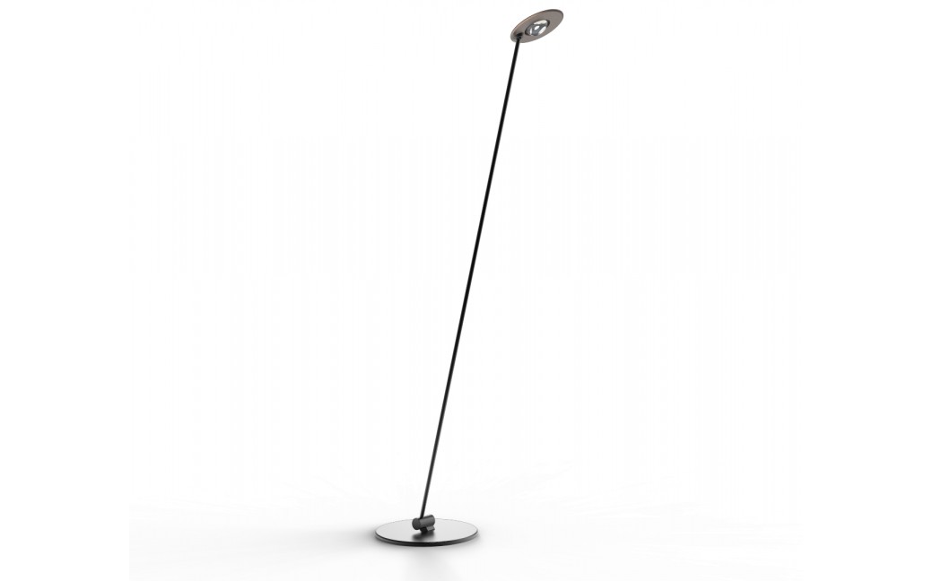 YASKR Lampa Stojąca Solenia 1xLED Dotykowa różowe złoto FL0104 163 cm Szczotkowane Różowe Złoto