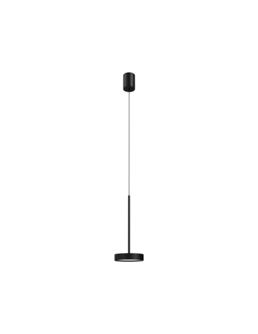 YASKR Lampa Wisząca Awo 1xLED czarna PL0134-BK  