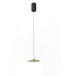 Single pendant lamps - YASKR Otos Pendant Lamp 1xLED Brushed Gold PL0145 Brushed Gold. - product 2