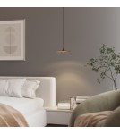 Single pendant lamps - YASKR Otos Pendant Lamp 1xLED Brushed Gold PL0145 Brushed Gold. - product 3