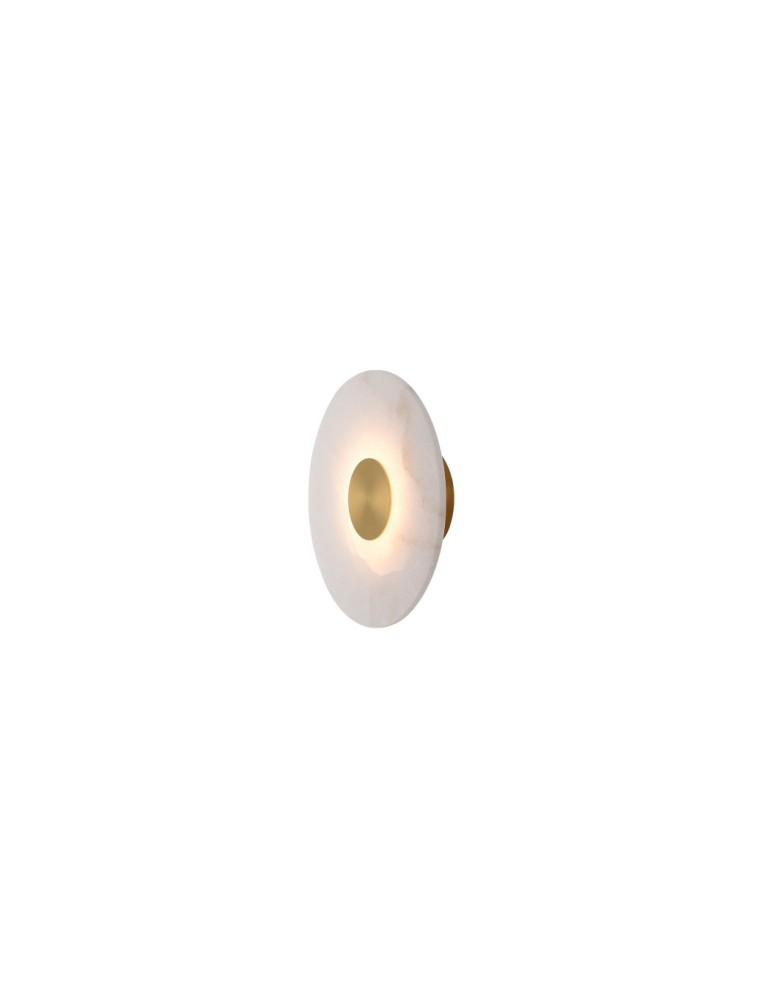 Designer wall lamps - YASKR Wall lamp Dalinia 1xLED gold WL0114 25 cm Gold - product kolory-swiatla.pl 1