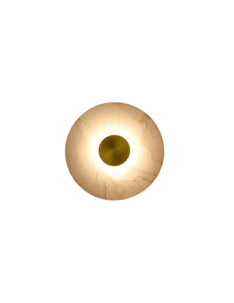 Designer wall lamps - YASKR Wall lamp Dalinia 1xLED gold WL0114 25 cm Gold - product kolory-swiatla.pl 5