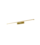Bathroom wall lamps - YASKR Elgidia wall lamp 1xLED IP 44 gold WL0122-L-GD 14 cm Gold - product 1