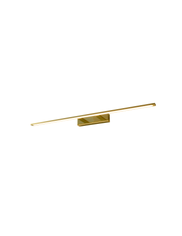 YASKR Elgidia wall lamp 1xLED IP 44 gold WL0122-L-GD 14 cm Gold