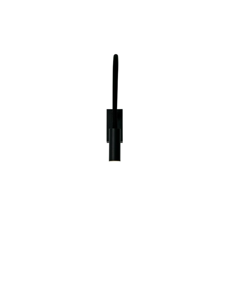 Reading wall lamps - YASKR Wall lamp Adjusta 1xLED black WL0117-BK 20 cm Black - product kolory-swiatla.pl 5