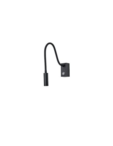 YASKR Wall lamp Adjusta 1xLED black WL0117-BK 20 cm Black - product 2