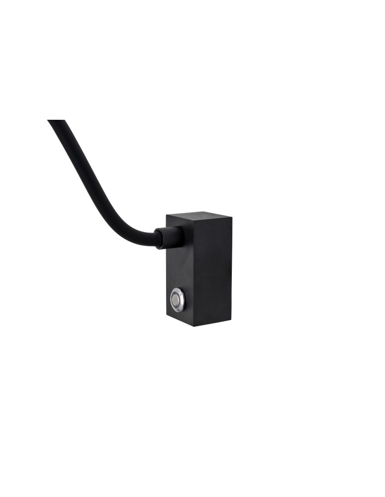 Reading wall lamps - YASKR Wall lamp Adjusta 1xLED black WL0117-BK 20 cm Black - product kolory-swiatla.pl 6