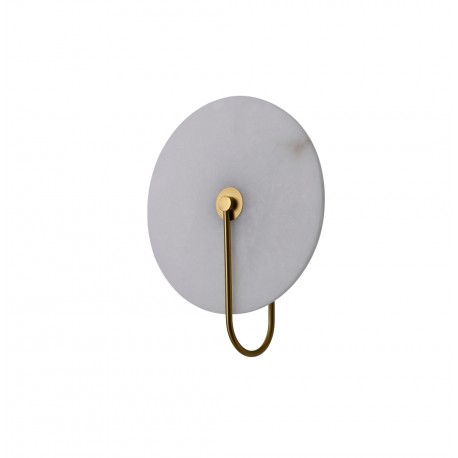 YASKR Kinkiet Cyntia 1xLED złoty WL0115 32 cm Złoty