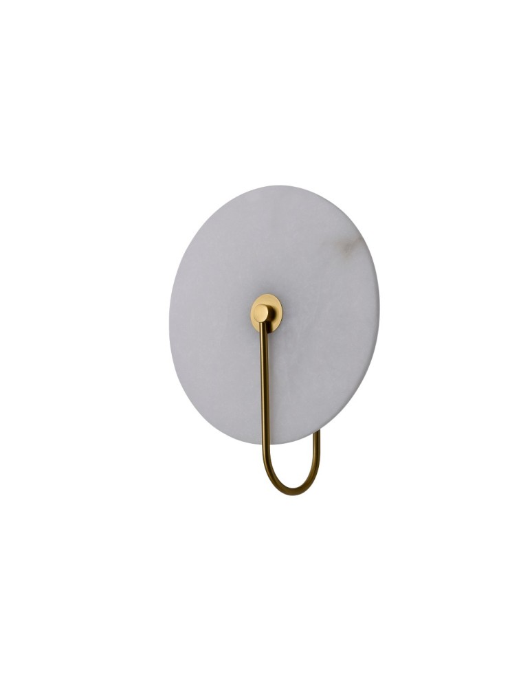 Designer wall lamps - YASKR Wall lamp Cyntia 1xLED gold WL0115 32 cm Gold - product kolory-swiatla.pl 5
