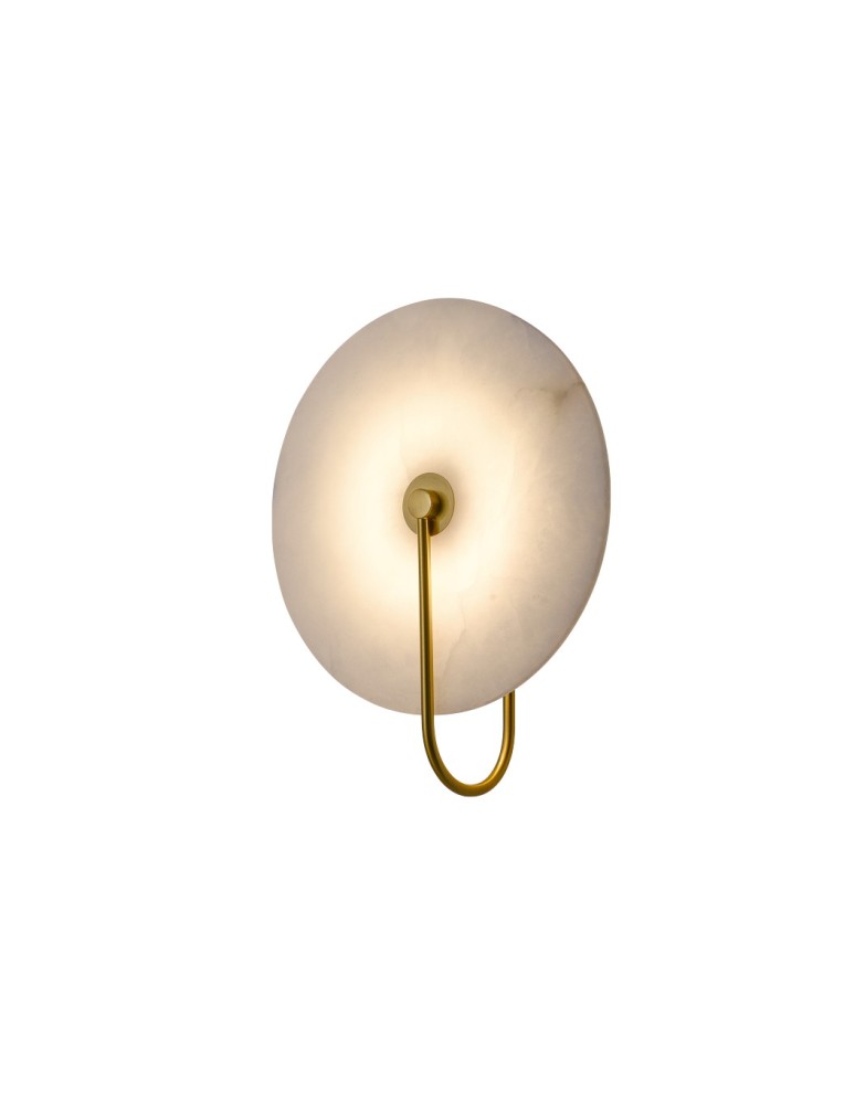Designer wall lamps - YASKR Wall lamp Cyntia 1xLED gold WL0115 32 cm Gold - product kolory-swiatla.pl 4
