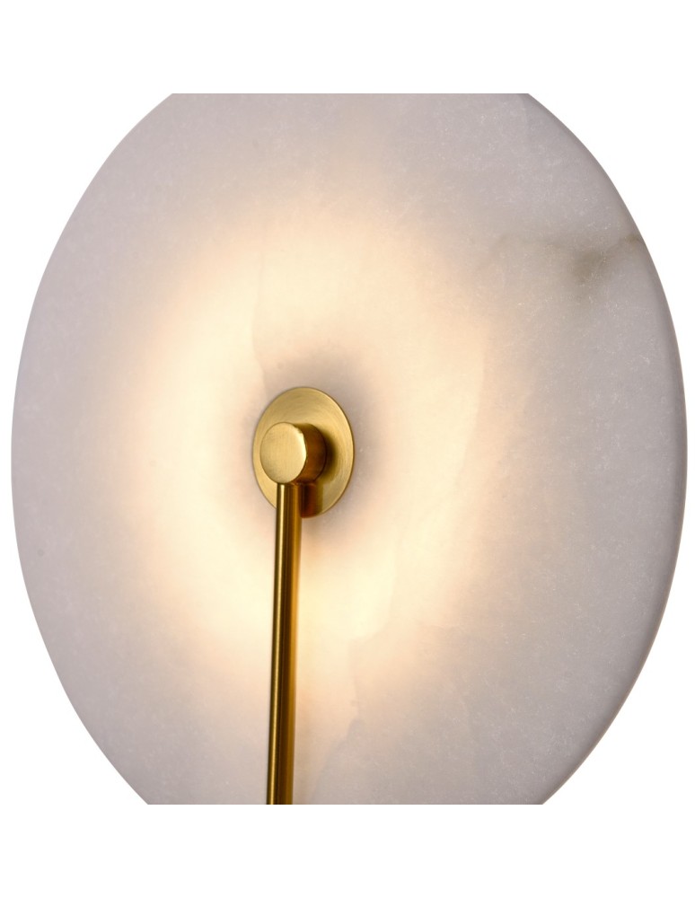 Designer wall lamps - YASKR Wall lamp Cyntia 1xLED gold WL0115 32 cm Gold - product kolory-swiatla.pl 2