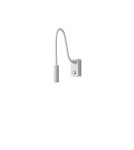 Reading wall lamps - YASKR Adjusta wall lamp 1xLED white WL0117-WH 20 cm White - product 3