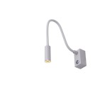 Reading wall lamps - YASKR Adjusta wall lamp 1xLED white WL0117-WH 20 cm White - product 5