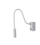 Reading wall lamps - YASKR Adjusta wall lamp 1xLED white WL0117-WH 20 cm White - product 1
