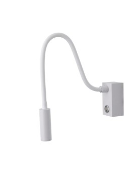 YASKR Kinkiet Adjusta 1xLED biały WL0117-WH 20 cm Biały
