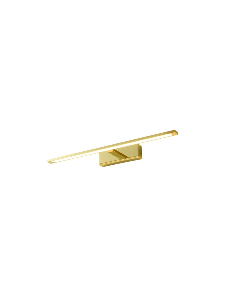 Bathroom wall lamps - YASKR Elgidia wall lamp 1xLED IP 44 gold WL0122-M-GD 14 cm Gold - product kolory-swiatla.pl 6