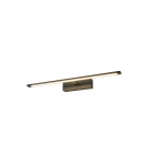 Bathroom wall lamps - YASKR Elgidia wall lamp 1xLED IP 44 black WL0122-M-BK 14 cm Black - product 1
