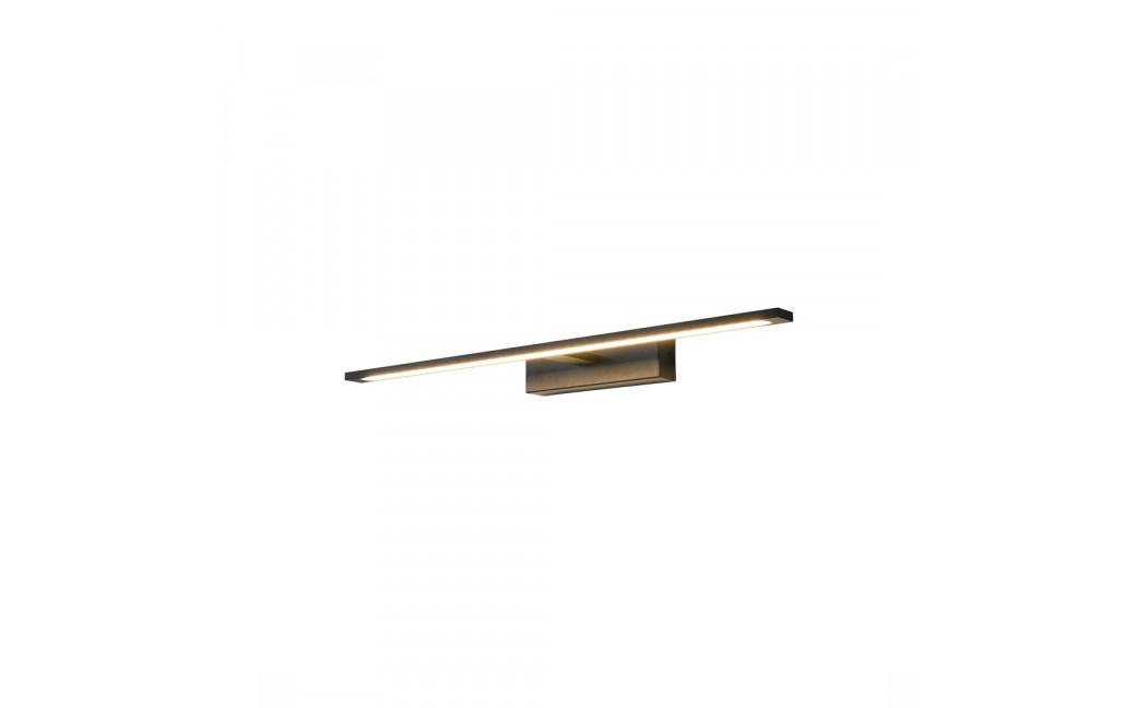 YASKR Kinkiet Elgidia 1xLED IP 44 czarny WL0122-M-BK 14 cm Czarny